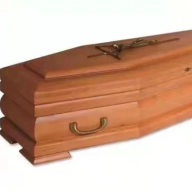 Solid Wood Funeral Coffin & Casket for sale