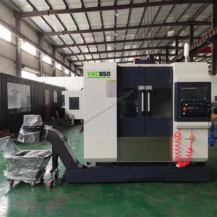 3 4 5 Axis Cnc MilliMachine Manufacturer VMC850 650 Vertical Machining Center Provided Heavy Duty Vmc Machine Single Cast Iron