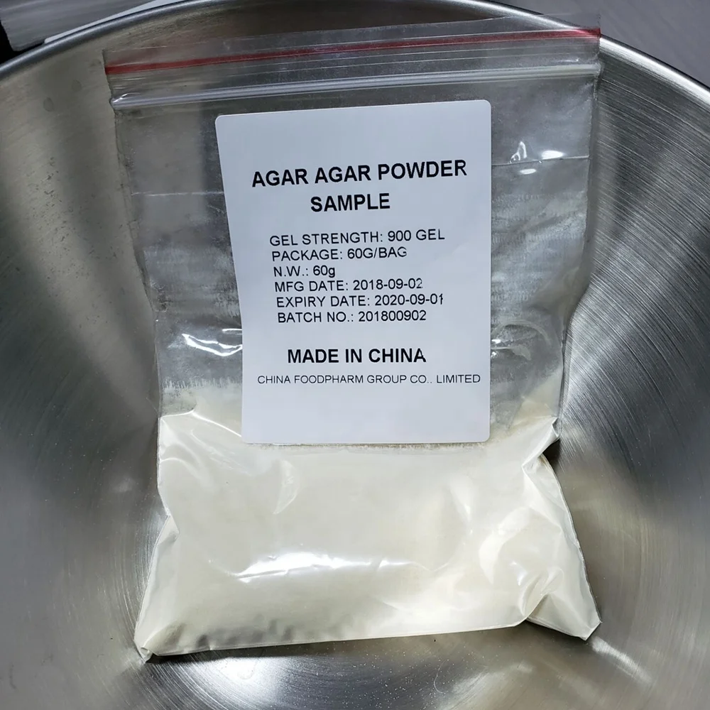 
China Manufacturer supply best prices Agar Agar power / agar strips for Christmas Day & New Year 