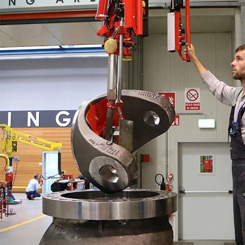 Industrial pneumatic Manipulator Arm for Lifting and Handling Parts and mechanics