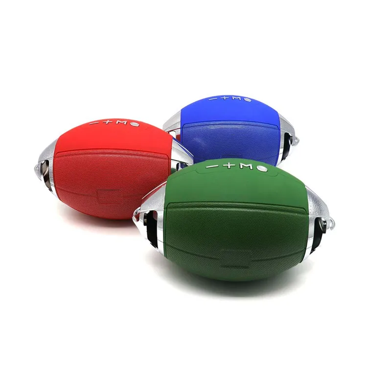 
ZZYD FM Radio TF card USB SLC-072 Portable Bass Wireless BT Speaker Football New Design Mini Speaker 