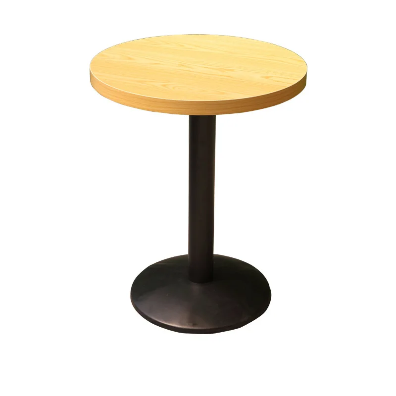 Customize Color Restaurant Furniture HPL Laminate Table With Wood Grain