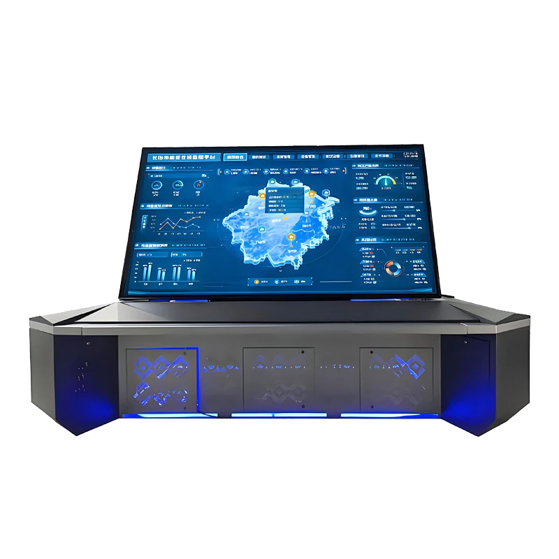 Elevating electronic sand table 3D three-dimensional digital sand table simulation 3D terrain and landform command center