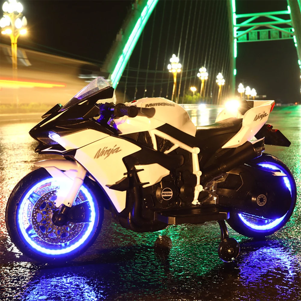 2021 Special offer motorbikes baby electric toy with MP3 lighting one key to start function kids electric motorbike