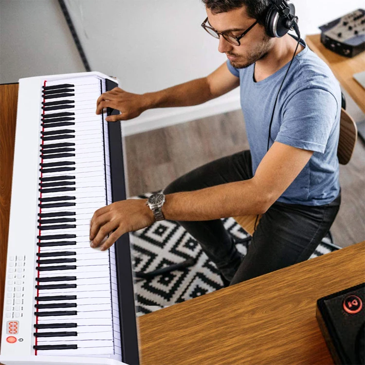 Kalimba большой палец большой музыкальный harpsichords игровая клавиатура 88 клавиш цифровой электрический пианино