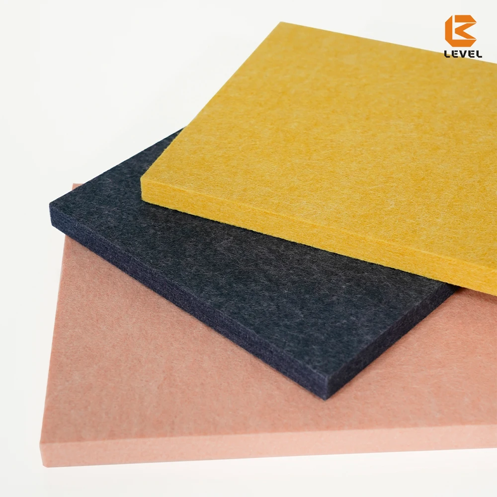 Most Popular Acoustic Insulation Noise Cancelling 100% PET Felt Board Acoustic Material For Ktv