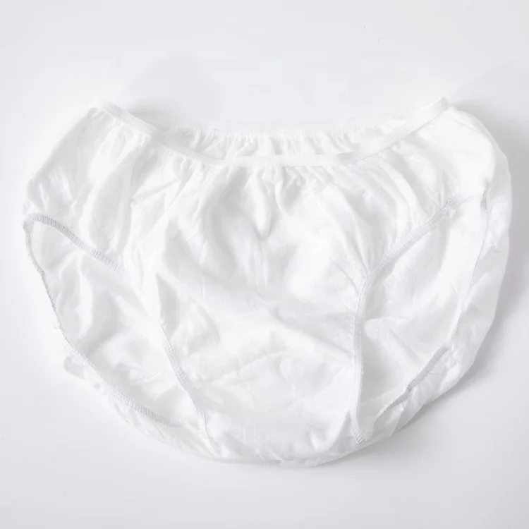 Spunlace Nonwoven Panties Disposable Underwear for Travel Spa Maternity Menstrual Period