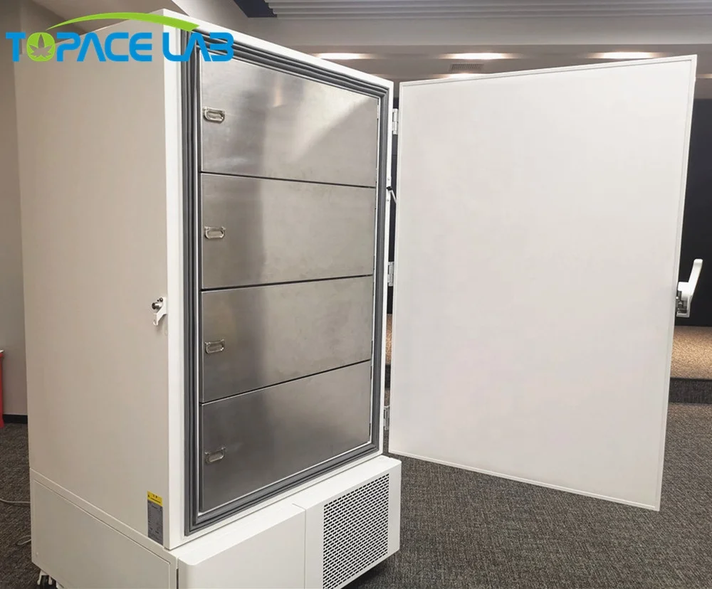 New -50~-80C Ultra Low Temperature Top-Open Deep Freezer for Industry/Lab/Supermarket with Reliable Motor and Pump