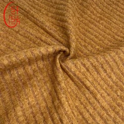 Qianfang Textile 95%Polyester 5%Spandex Hacci Rib Knit Fabric