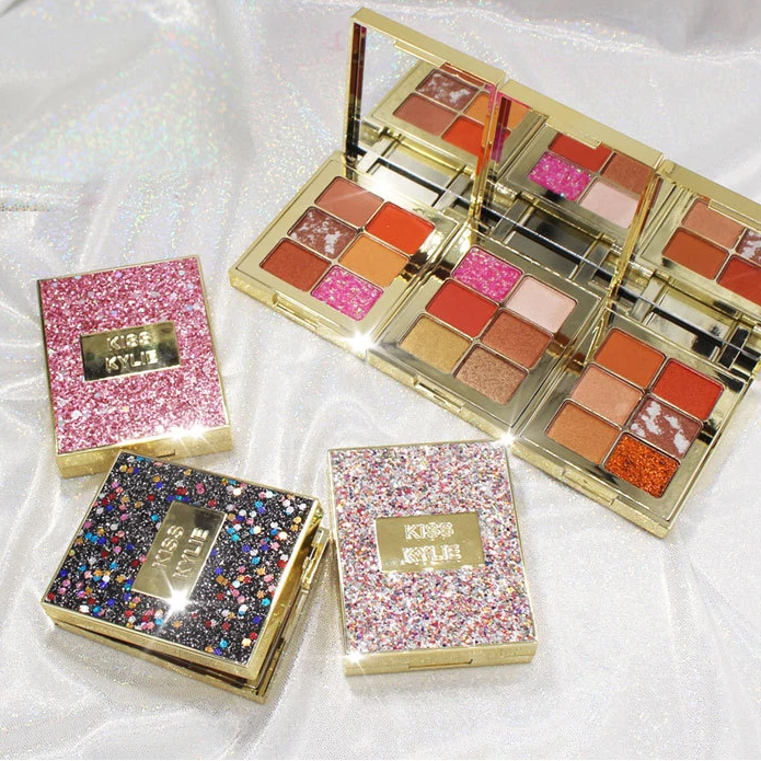 
OEM Hot Sale Cosmetics Wholesale Shimmer and Shine Makeup High Pigment Eyeshadow Palette Private Label Eye Shadow 