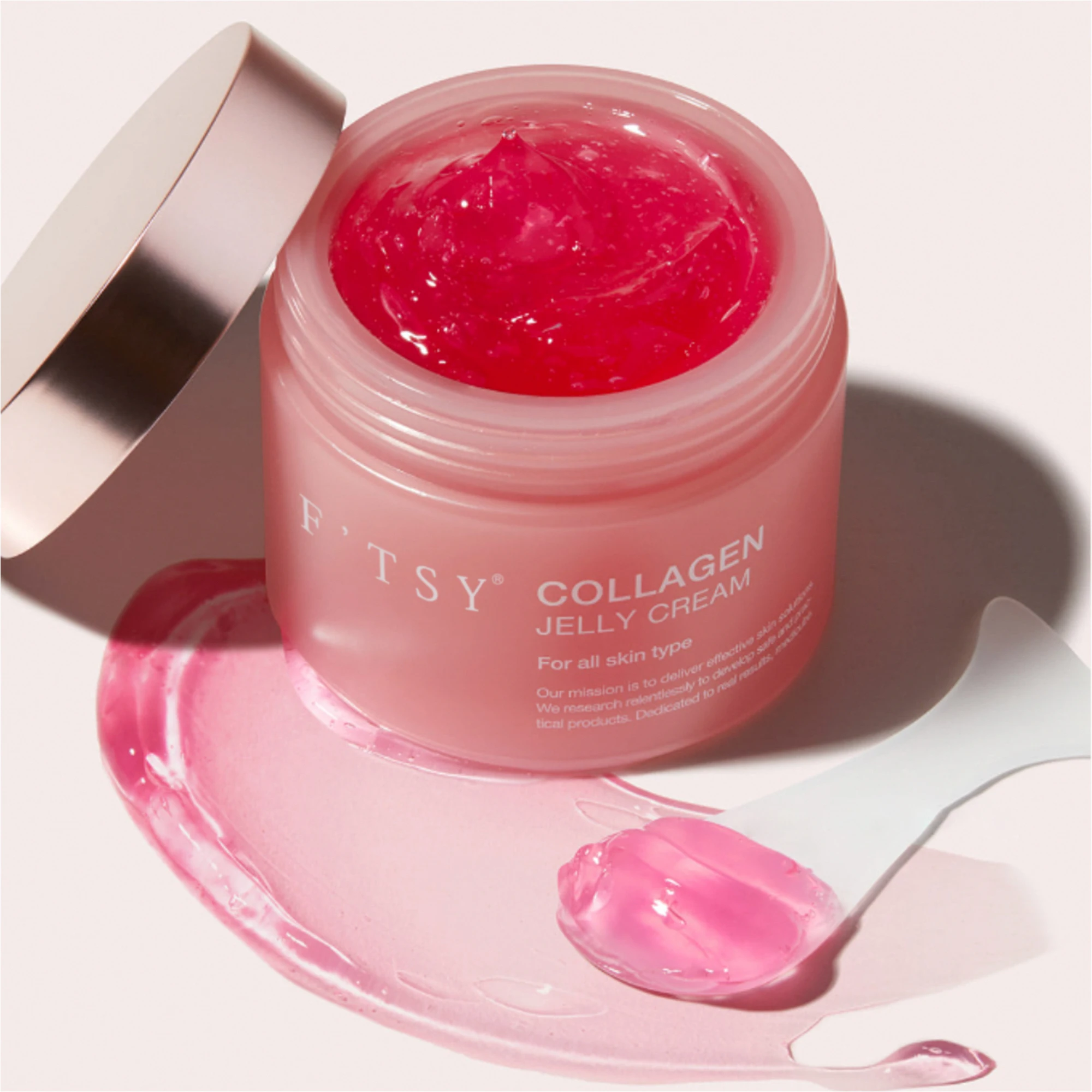 OEM LOGO Collagen Jelly Cream Daily Deep Hydrating Nourishing Firming Reduce Wrinkles Korean Skin Care Face Cream