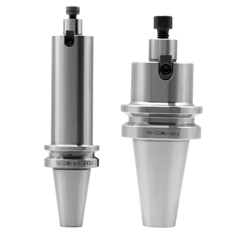 Syat High Precise BT/FMB Face Mill Holder BT40 FMB22 100/150/200 CNC Tool Collet Chuck for Milling Machine Cutter