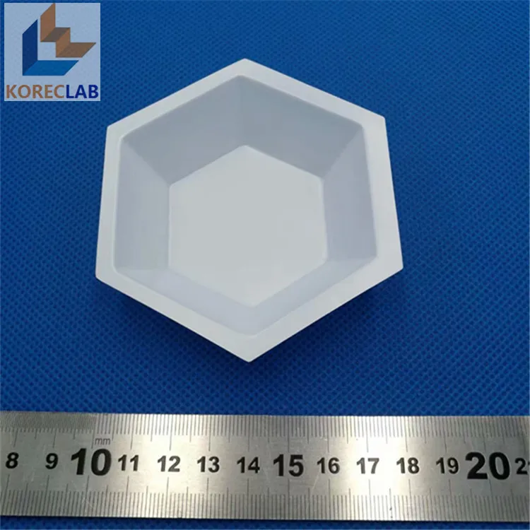 50ml Medium Size Labware Hexagonal Antistatic Plastic Weighing Dishes Weighing Boats