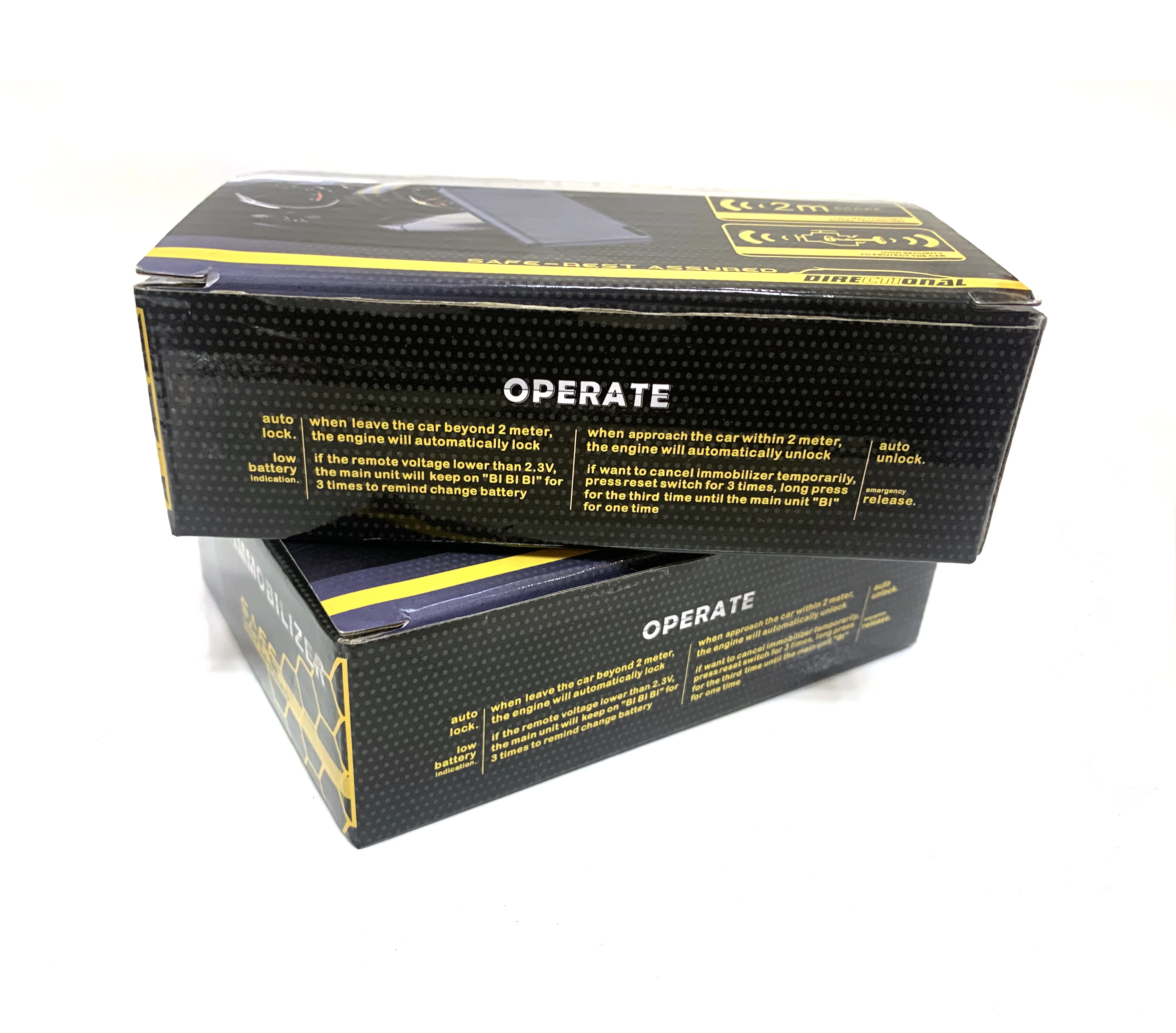 Universal Anti-hijacking Engine cut off Auto 2.4Ghz wireless relay car Immobilizer RFID security system