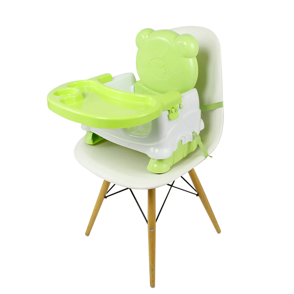 2024 Hot Wholesale 2 in 1 Baby Accessories Bear Dining Chair Baby  Foldable Chair Feeding Baby