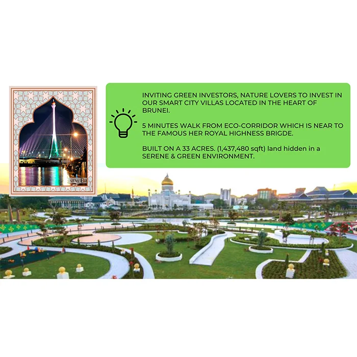 SALE OF SMCBUS HOLDING to develop and build SMART VILLAS or SMART CITY DEVELOPMENTS in compliance with Master Plan of Brunei