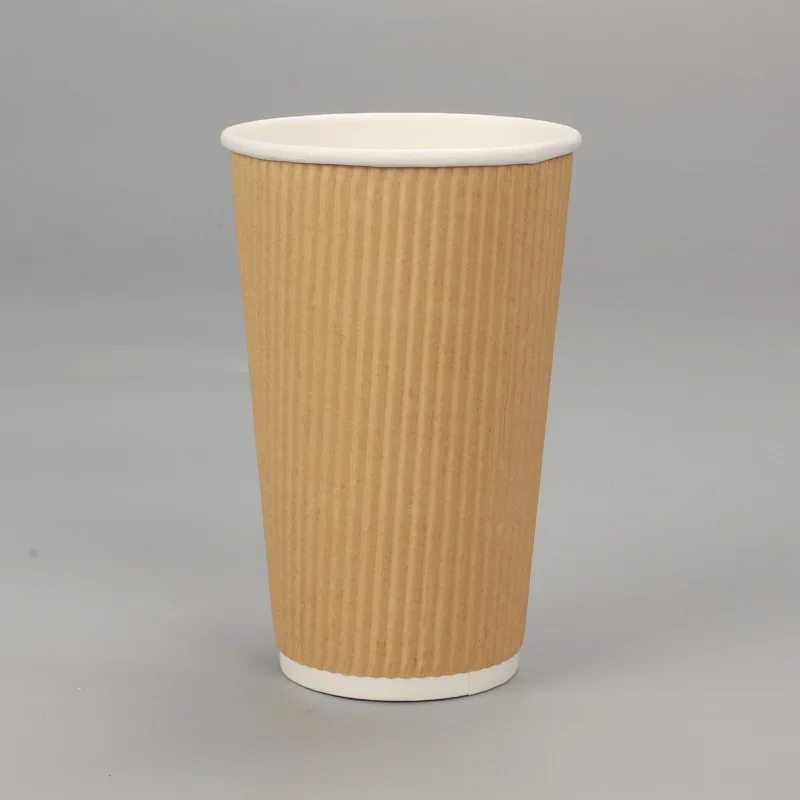 Прямая Продажа с фабрики 6 7 8 9 10 12 16 20 24 унции кофейная чашка одноразовая бумажная чашка