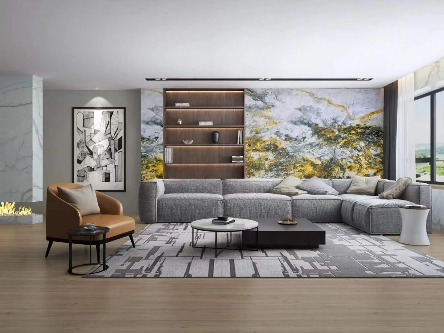 Natural Stone Brazil Multicolor Quartzite For Floor Tiles Wall Panels Stairs Wall Decor Kitchen Island Tabletop Counter