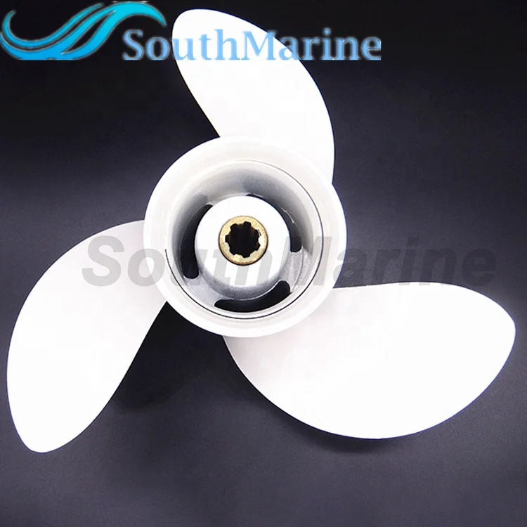 Boat Engines Aluminum Alloy Marine Outboard Propeller 8 1/2x8 1/2-N for Yamaha 6hp -9.9H  6G1-45941-00-EL 8.5x8.5