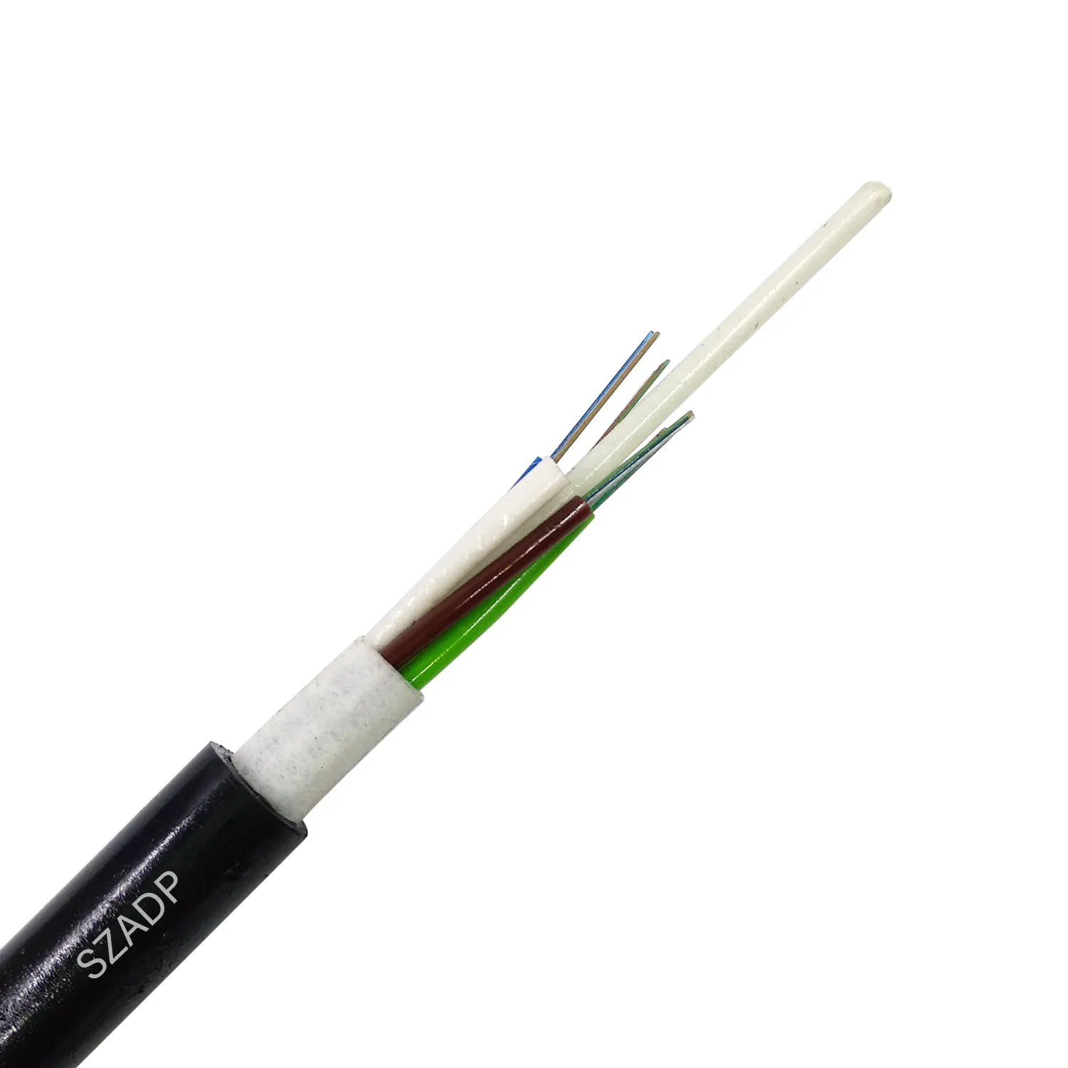 GYFTY Fiber Optic Cable Outdoor Single Mode G652D Fibre Cable with FRP 24 36 48 96 144 core Fiber Optic Cable GYFTY