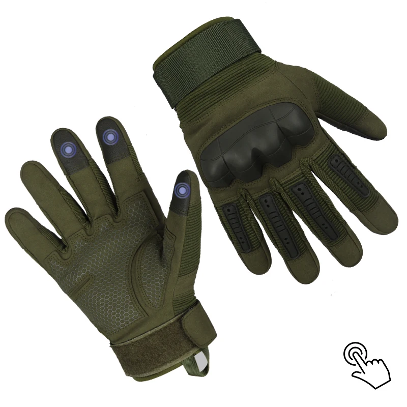 All Finger Skiing Warm Winter Tactical Gloves Touch Screen Anti slip Outdoor Riding Cycling Mountaineering Man Tactical glove