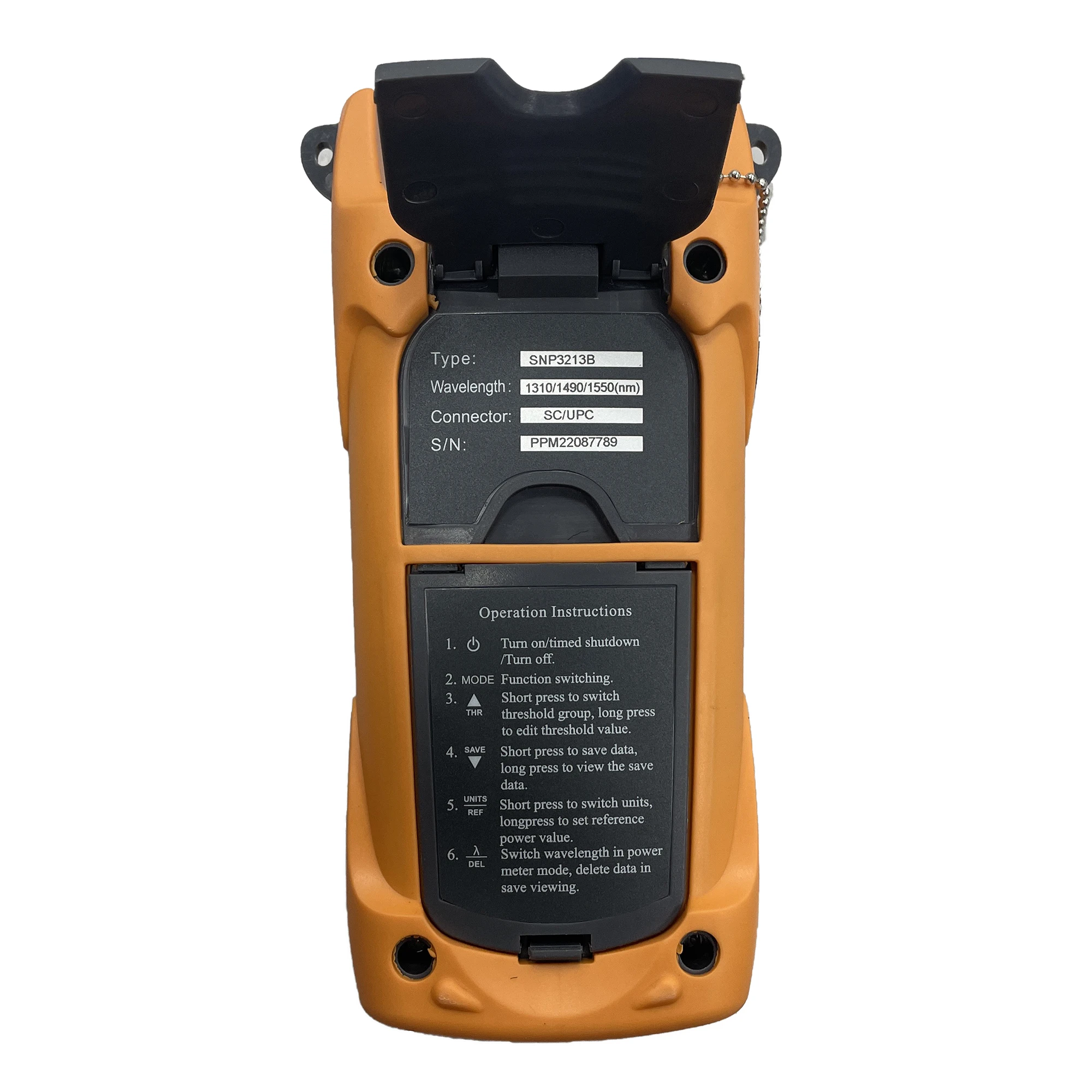 1310/1490/1550nm FTTH Fiber Optic PON Power Meter with OPM and VFL and Color LCD for Testing from OLT to ONT