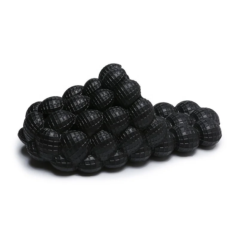 2021 New Design Unisex Slippers Closed Toe Hotel Cute Bubble EVA Slippers Bathroom Home Casual Slides Slipper for Woman