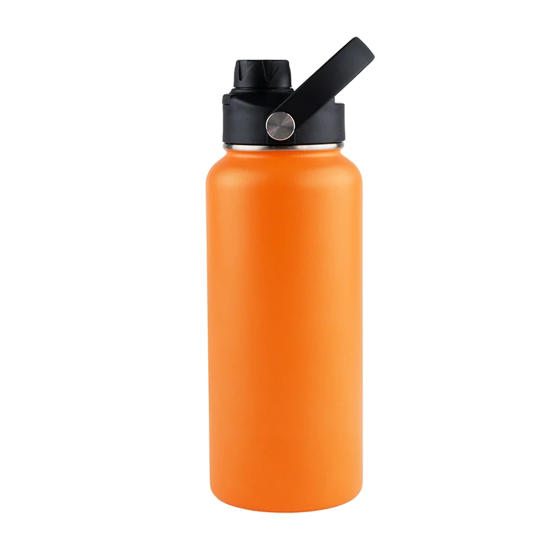 18oz 32oz 40oz Top Hydro Water Flask Bottle Iron Wide Mouth Flex Lid Gym Drink Stainless Steel Insulated Reusable Water Bottles