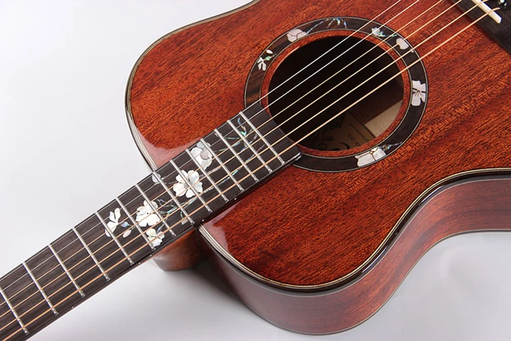 NX-30S-36 Very Popular Guangzhou Chinese Musical Instrument Guitar Acoustic 36 Inch Sapele Wood Guitar