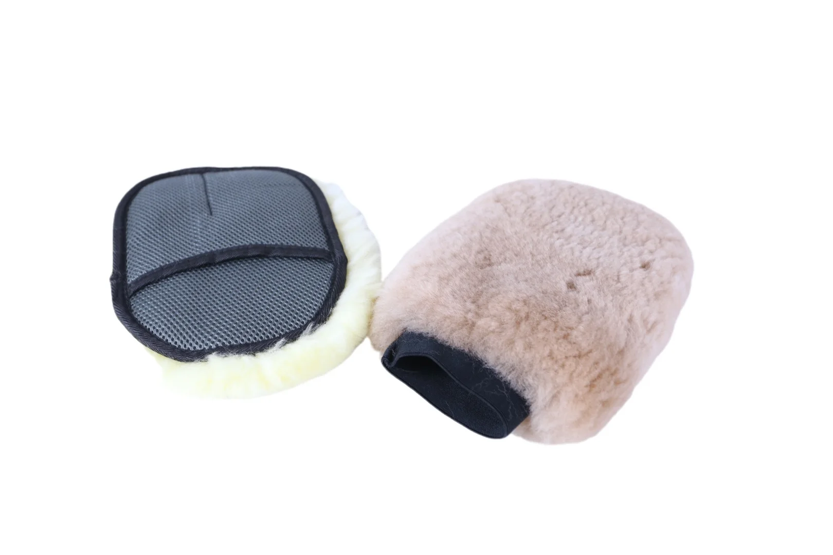 Natural Lambskin Wool Car Wash Mitt Extra Scratch-Free Sheepskin Wash Mitt