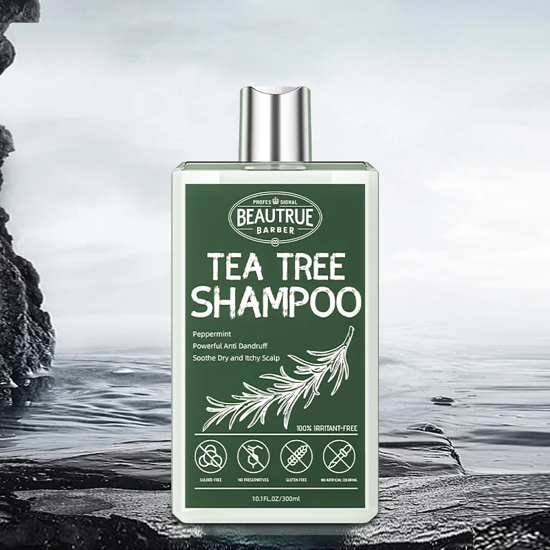 Tea Tree Oil Shampoo Anti-dandruff Anti-itch Hair Private Label Shampoo Mens Hair Care Shampoo