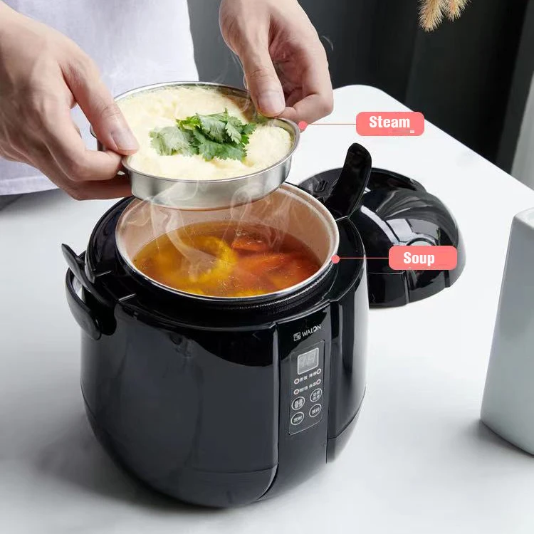 Programmable 7 in 1 Stainless Steel Pot Mini Electric Pressure Cooker 2021 Pressure Adjust Multi Cooker