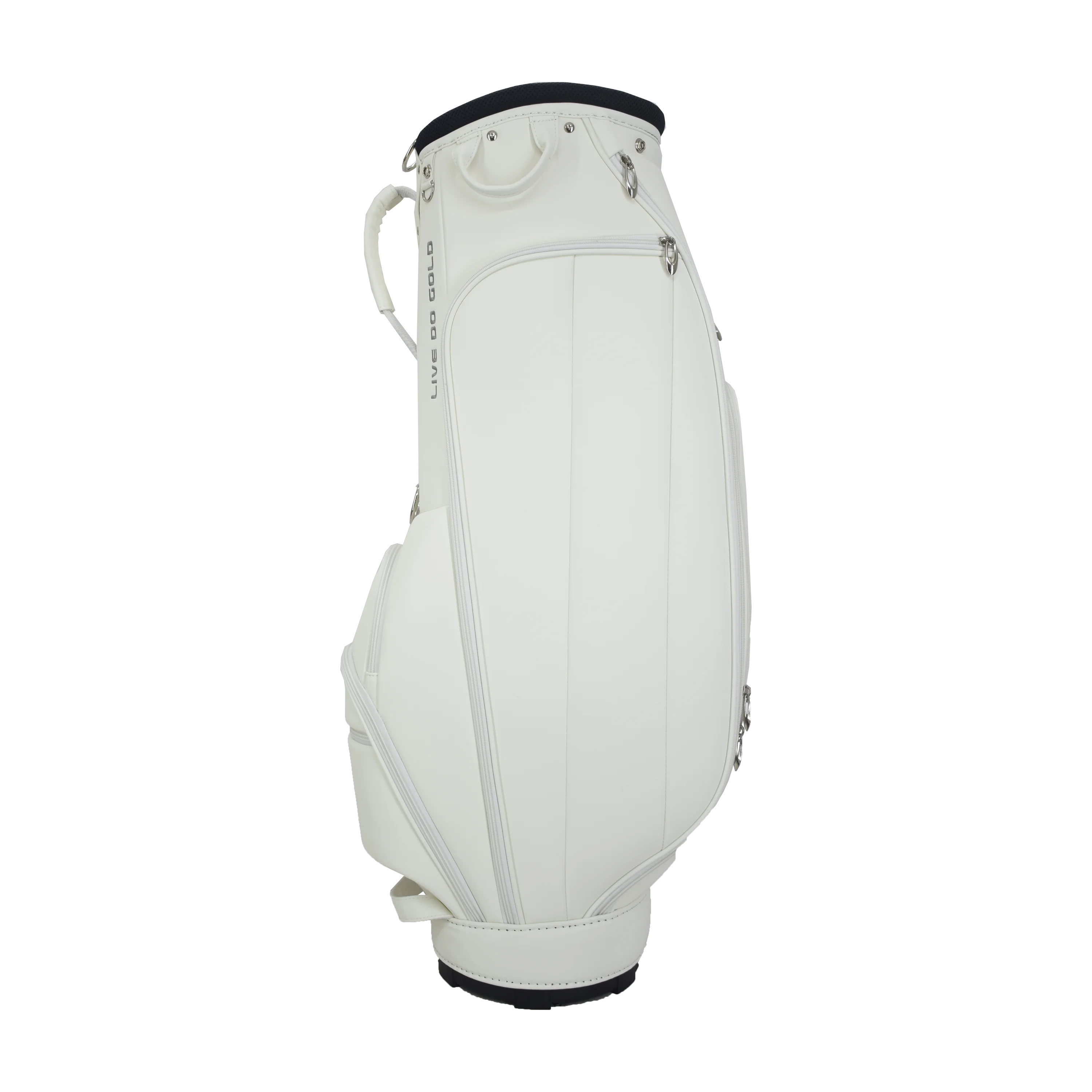 Waterproof Golf Cart Bag Leather Blue Unisex OEM Customized Ball PVC Pocket Power