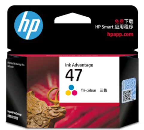 HP tri-color ink cartridge 47