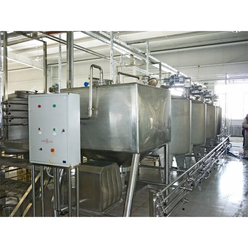 Turnkey Project Industrial Greek Yogurt Plant Flavored Yogurt Processing Line