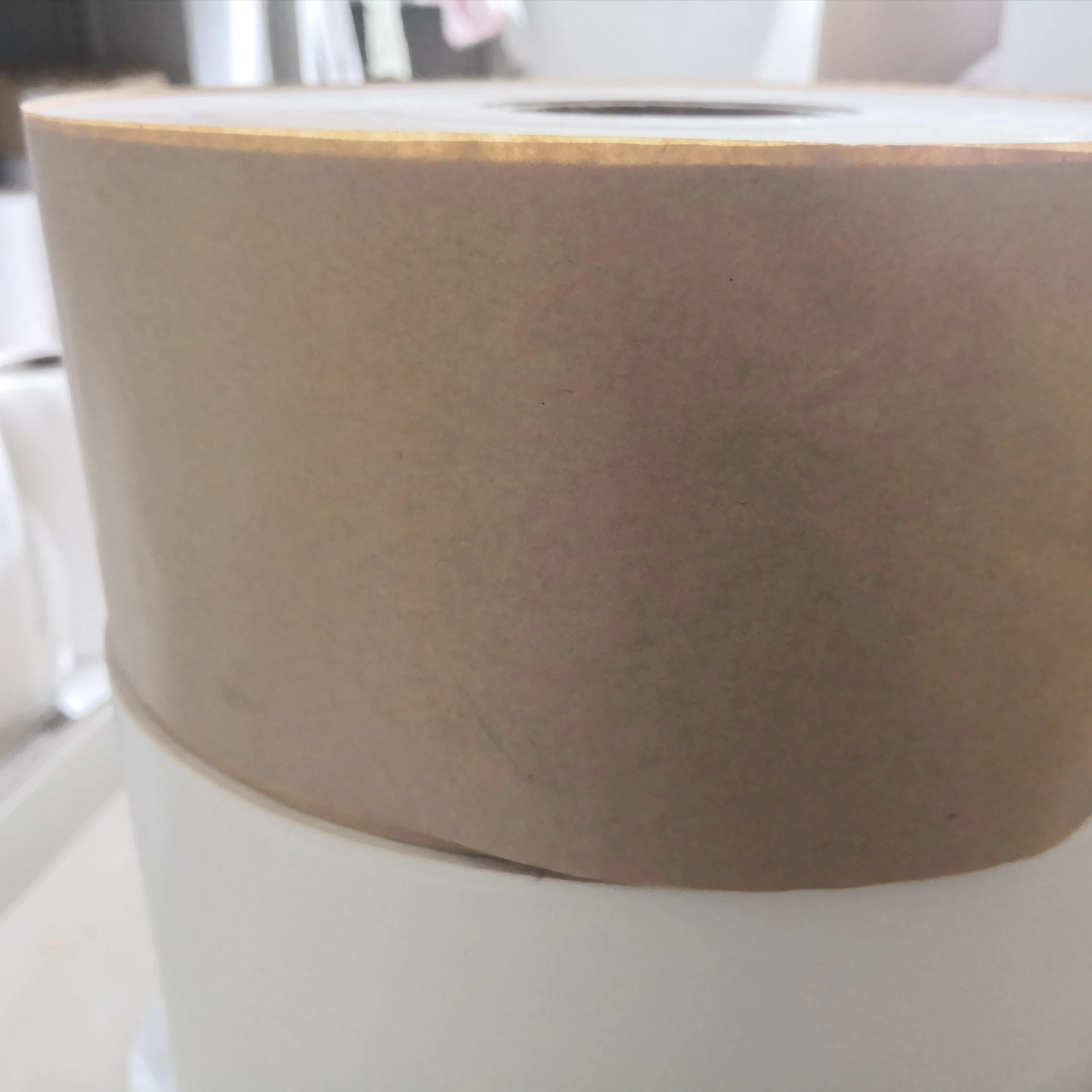 30 GSM to 100 GSM PE coated brown kraft paper roll for food packaging