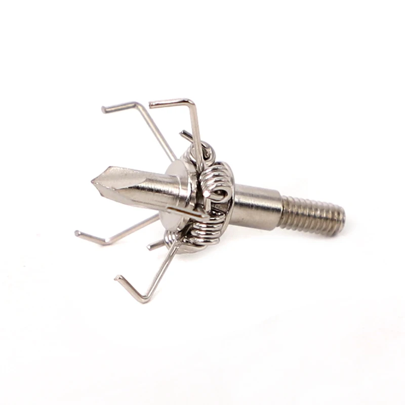 Accmos Archery Accessories Hunting 100 Grain Judo Broadheads Arrow Blunt Tips for Small Game Fowl