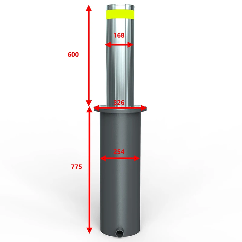 Wan Cartoon Road Blocker Automatic Hydraulic Road Bollard Parking Blocker Access Control System Automatic Hydraulic Road