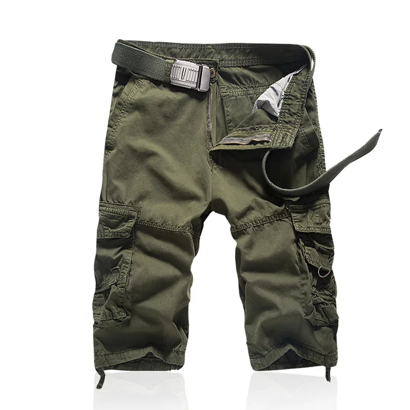 Workwear Outdoor Plus Size Shorts Loose Jumpsuit Pants Trousers Man Dungarees Beach Camo Capris Pants