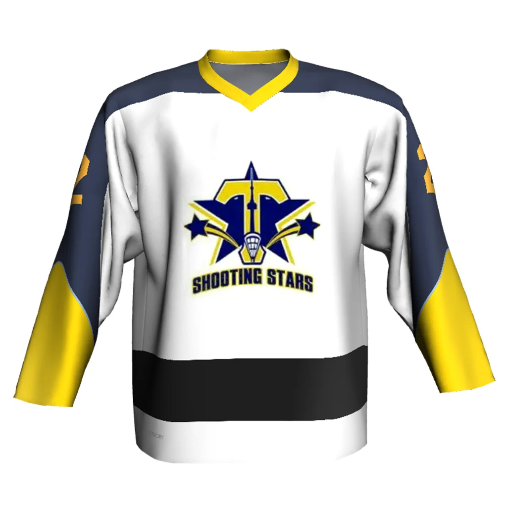 Custom Canadian Lacrosse League Jersey Lacrosse Clothing Sublimation Box Lacrosse Clothing