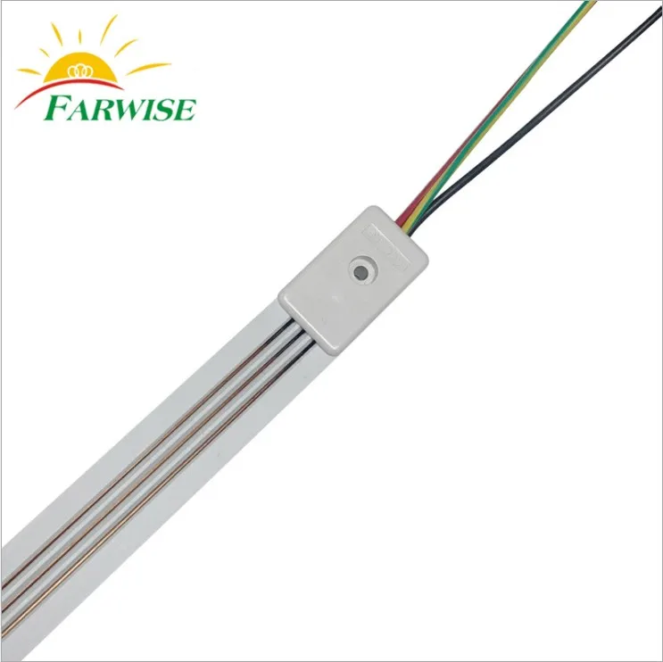 OEM Black/white/grey Mini Power Track System With Customized Length 12/24v Dc Power Rail Widely Used In Shelf Of Supermarket