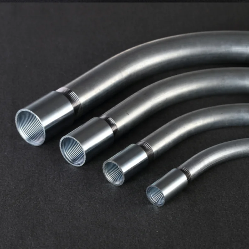 Electrical Rigid Galvanized Steel Conduit Pipe Od 20mm 3/4 Inch Electric Waterproof Cable Wire Protection Conduit Pipes
