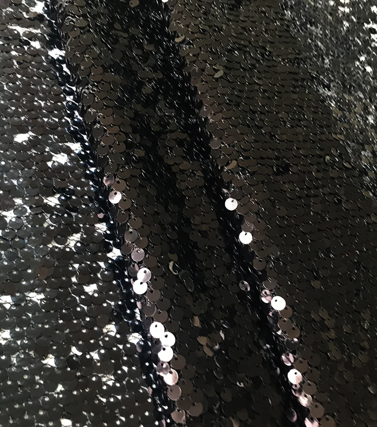 Wholesale new double lace trim hand embroidered sequins