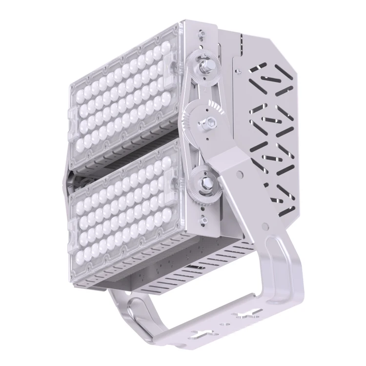 3700 Lumen 1000Watts 500W Outdoor Long Distance Projector Luminosity White Tower Stadium Module Flood Light For Padel Courts