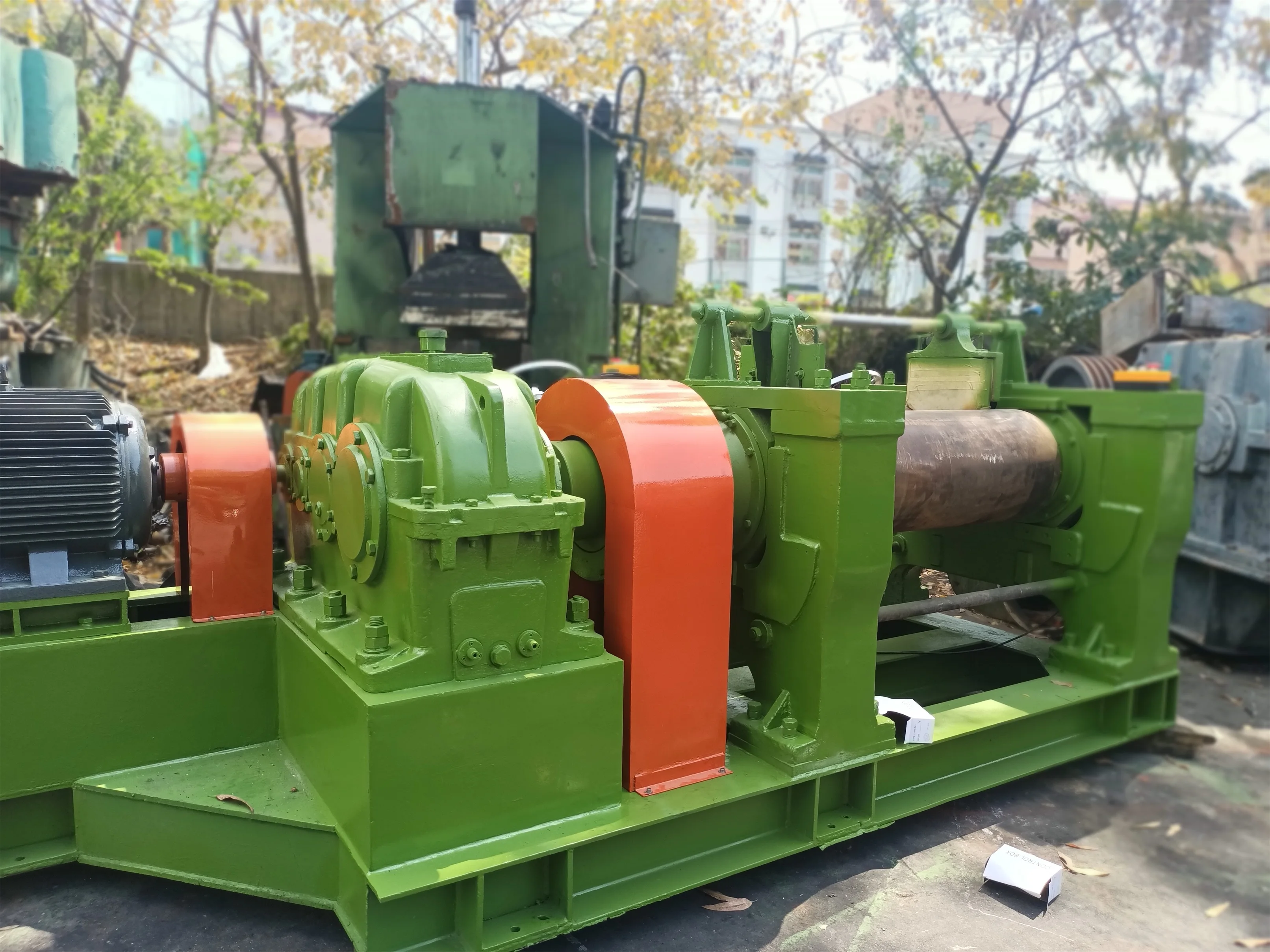 X(S)K-300 Plastic EVA PVC Silicon Kneader Rubber Mixer Used Open Mixing Mill