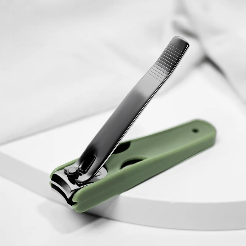 UUYP Best Selling Anti-Slip Matte Complete Portable Sharp Nail Trimming Cutter For Fingernail Toenail 2Pcs/Set Nail Cutter