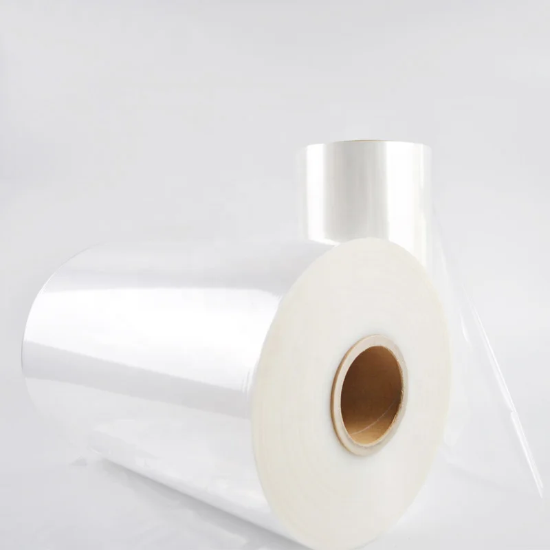 19micron transparent plastic pvc pof shrink film roll