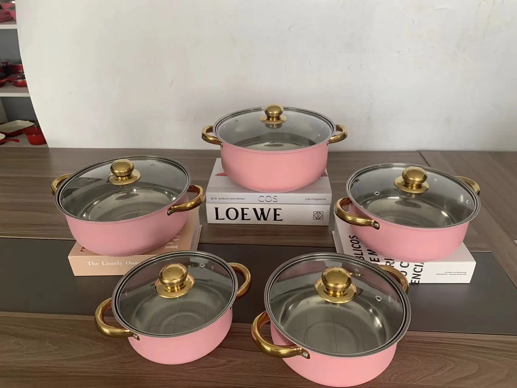 Wholesale Kitchen Ware Pot Set Stainless Steel Cooking Milk And Soup Pot Cookware Sets Stainless Steel Pan
