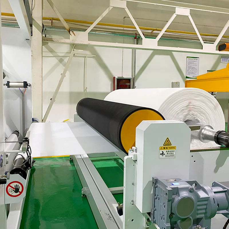 Embossed spunlace nonwoven roll wet tissues nonwoven spunlace