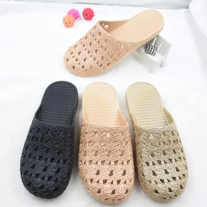 100% Eco-friendly  lady slipper light weight pure color Indoor siliper chappal